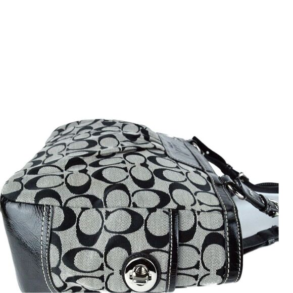 Coach satchel, pleated front design! - Picture 7 of 15